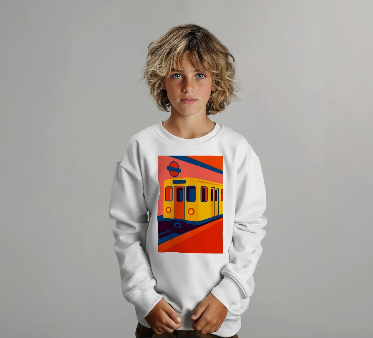 Metro Pop felpa bambino da JETLAG | affiches voyage