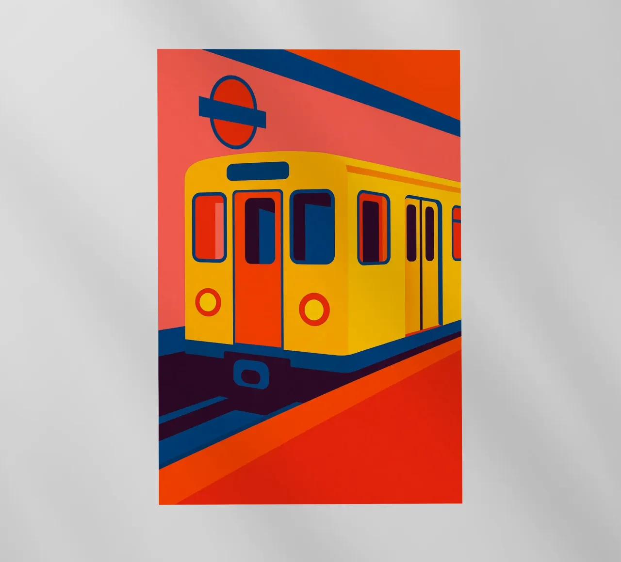 Metro Pop pellicola backlit da JETLAG | affiches voyage