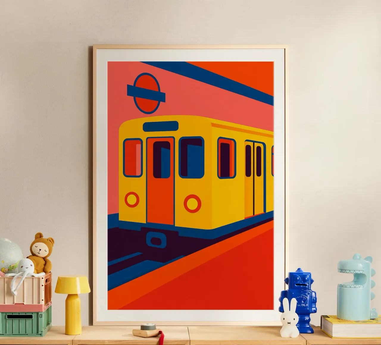 Metro Pop carta hahnemühle da JETLAG | affiches voyage