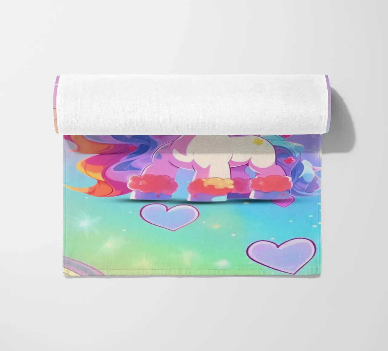 Einhorn Niedlich Strandtuch von Cute Art