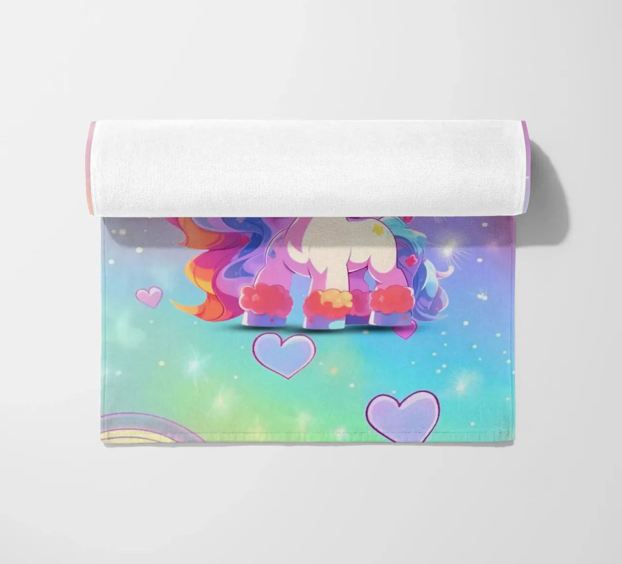 Einhorn Niedlich Strandtuch von Cute Art