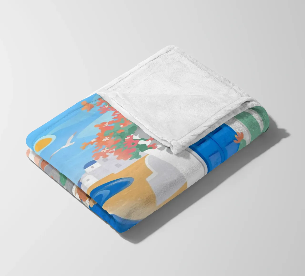 Summer in Greece coperta in pile da PetrArts