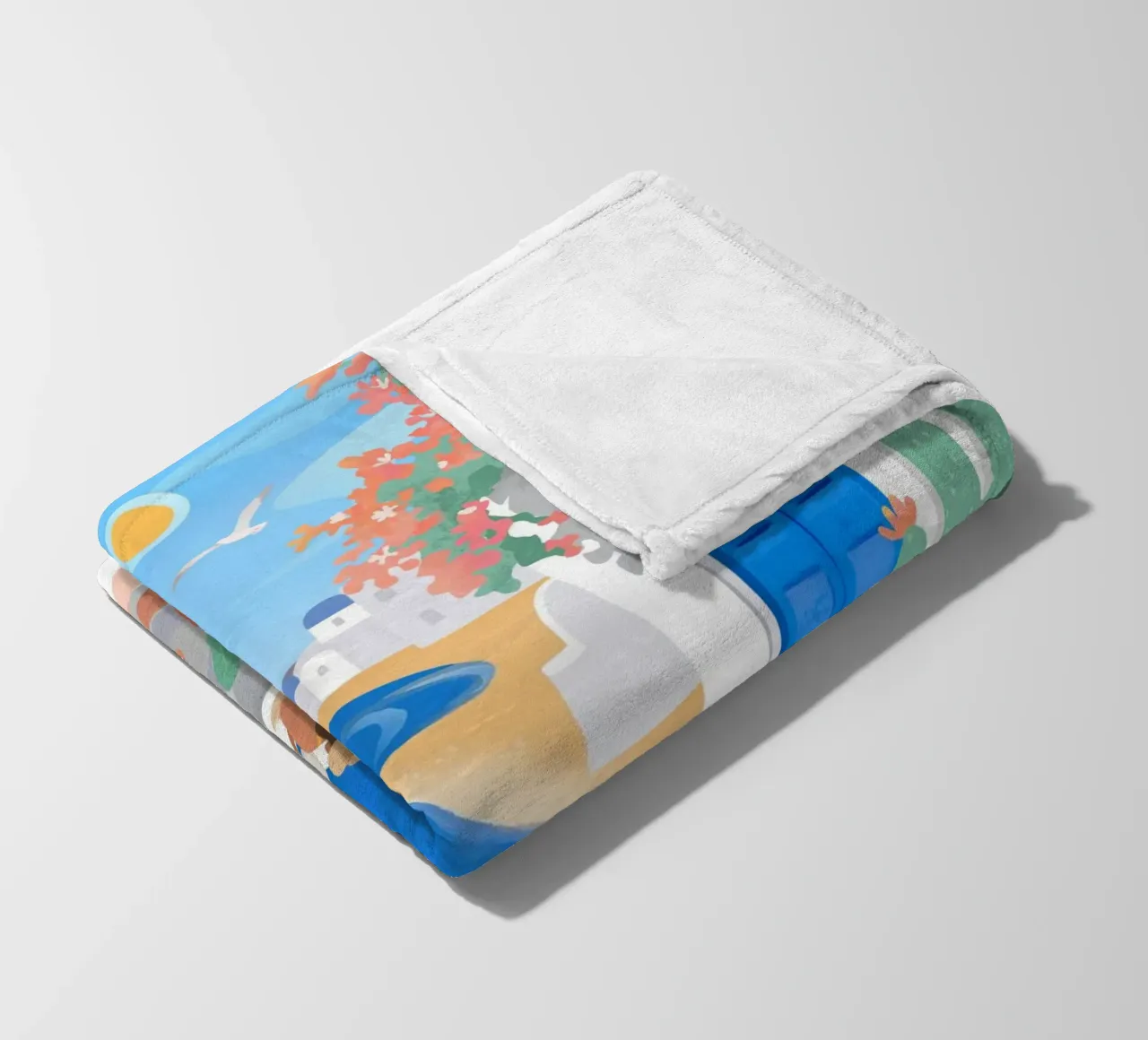 Summer in Greece coperta in pile da PetrArts