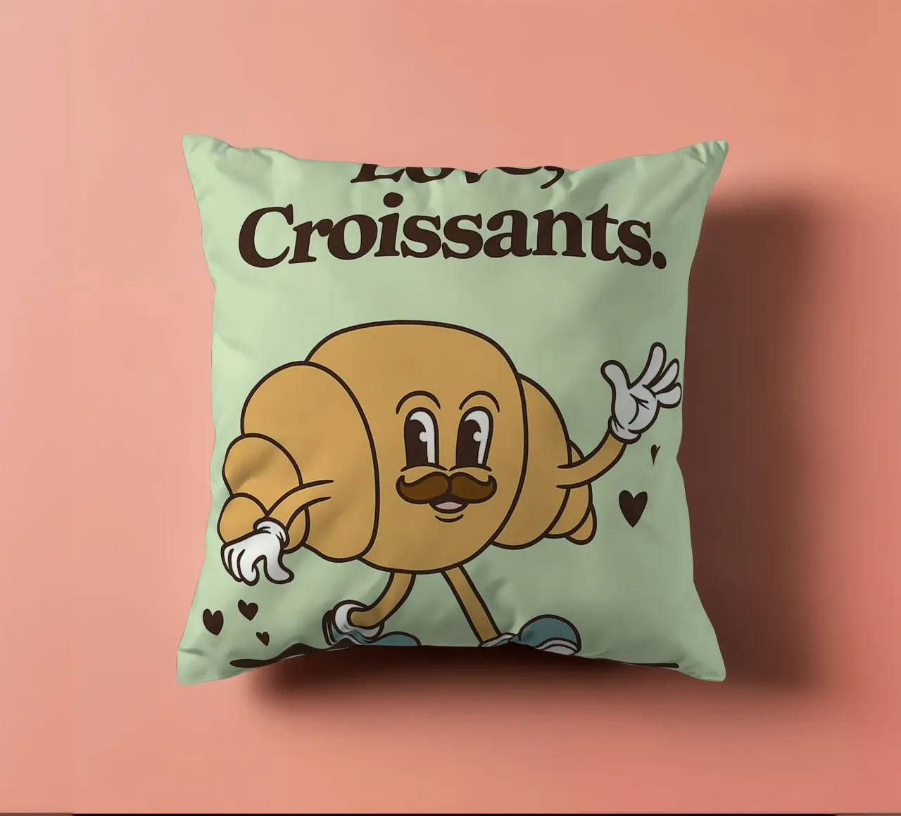 Croissant Pace e Amore cuscino da oneroad