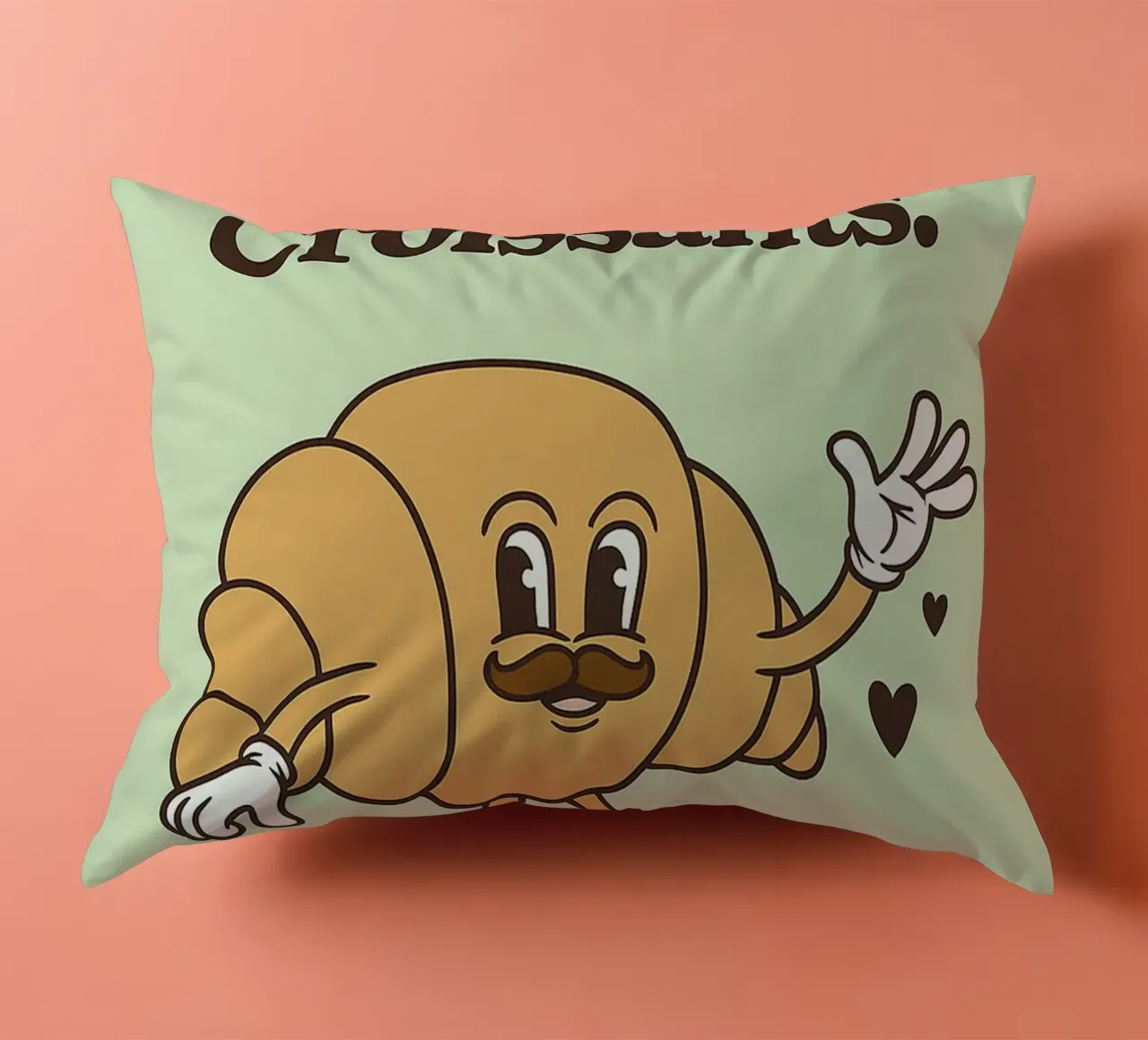 Croissant Pace e Amore cuscino da oneroad