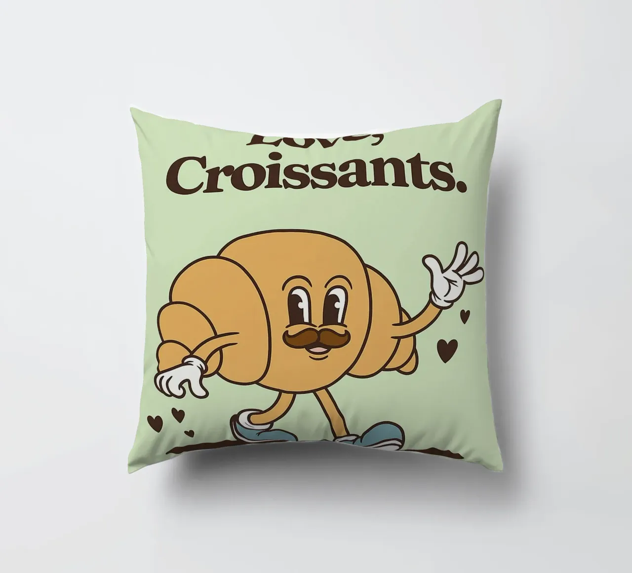 Croissant Pace e Amore cuscino da oneroad