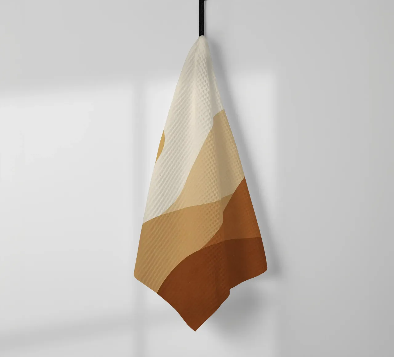 Minimal Desert - Serenità dorata per la vostra parete canovaccio da cucina da Affiches Soleil & Déco Lumineuse – Sunny