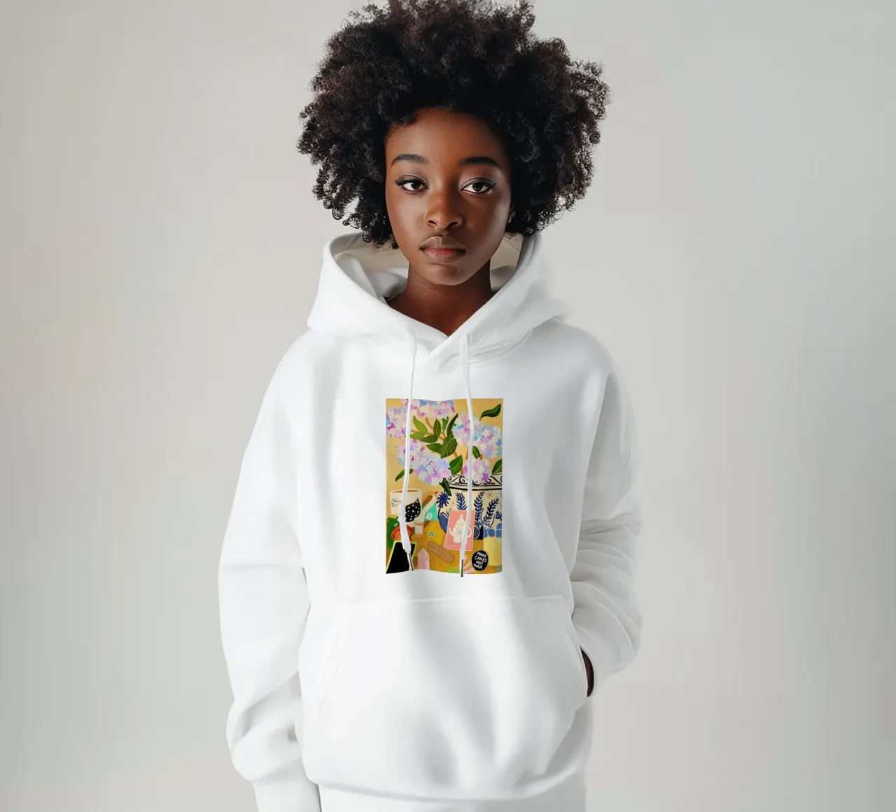 Random Stuff hoodie by Paloma Kua