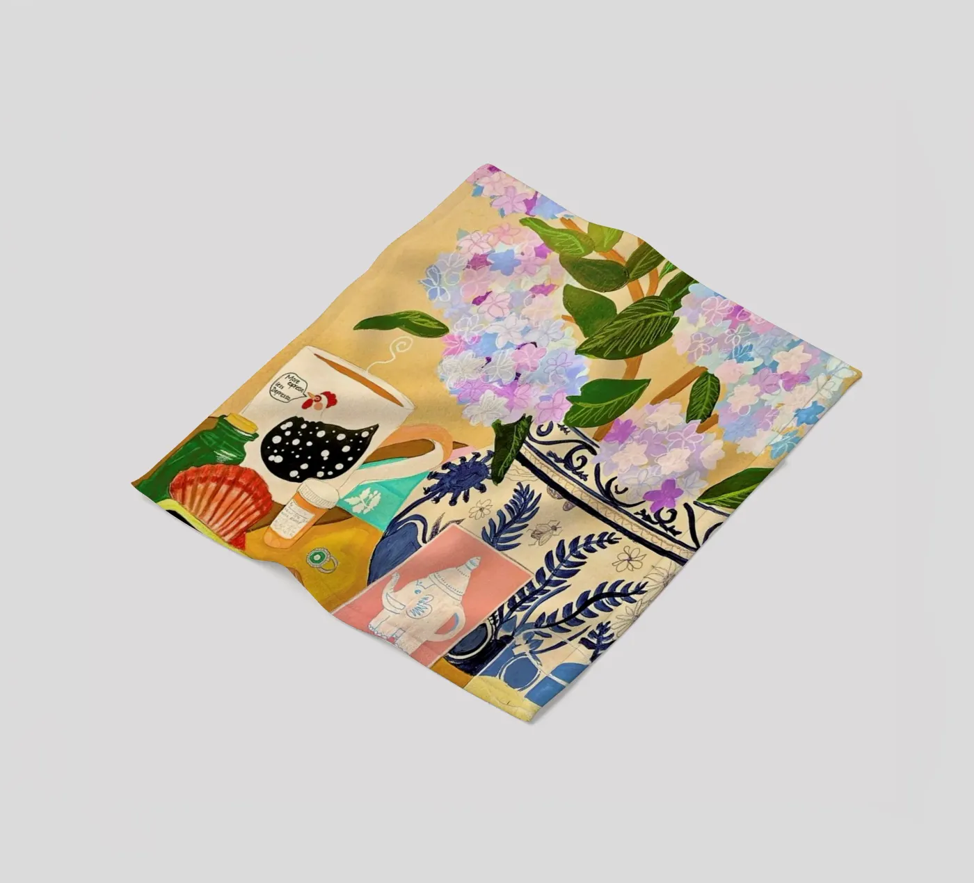 Random Stuff coperta in pile da Paloma Kua