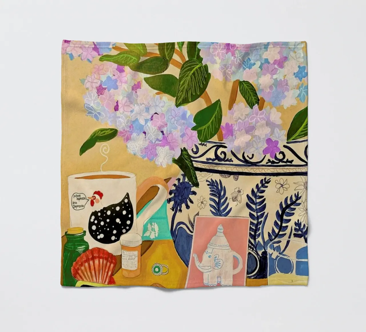 Random Stuff Fleecedecke von Paloma Kua