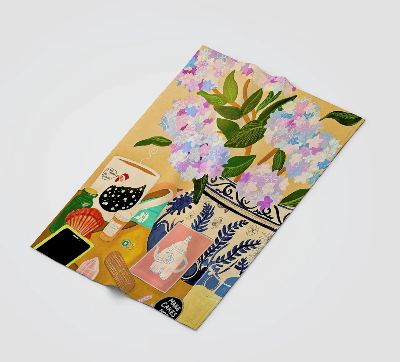 Random Stuff Fleecedecke von Paloma Kua