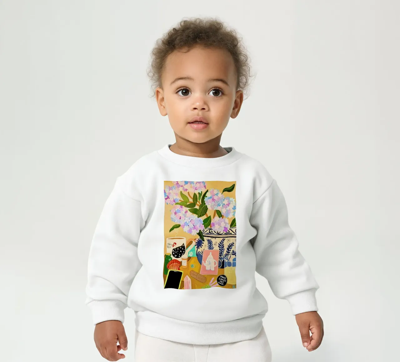Random Stuff Baby Sweatshirt von Paloma Kua