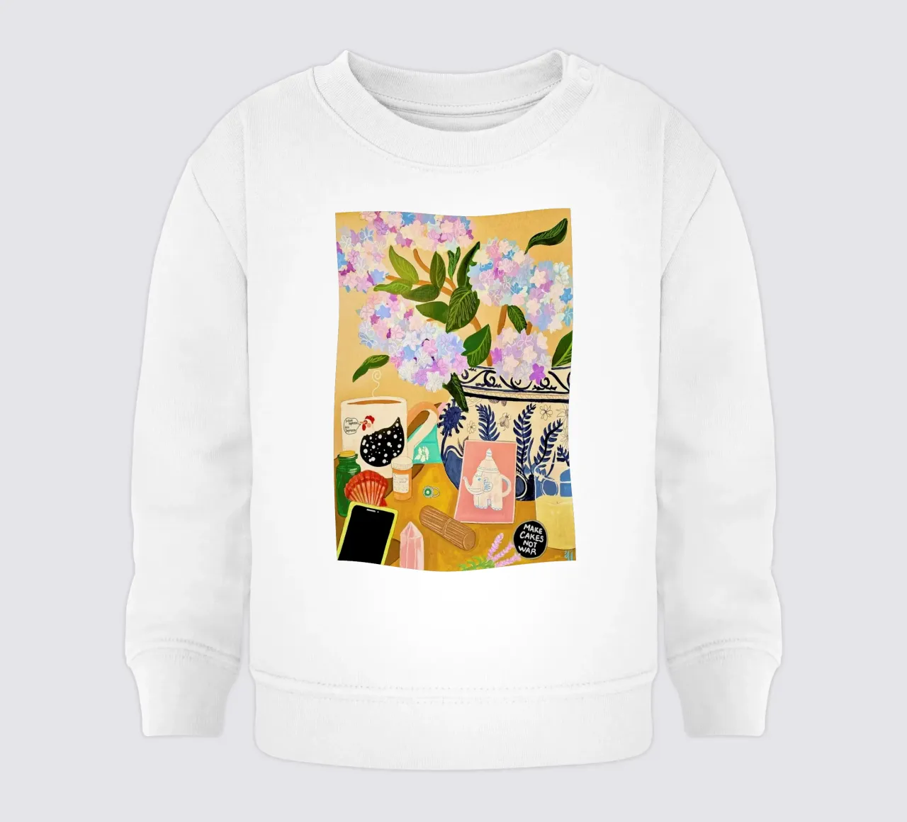 Random Stuff Baby Sweatshirt von Paloma Kua