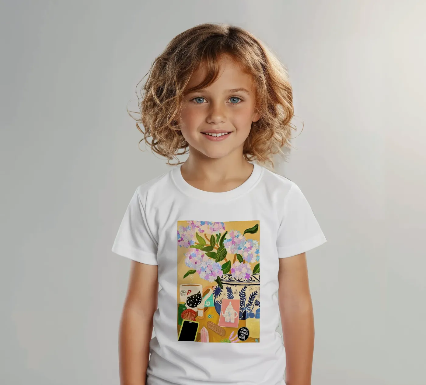 Random Stuff kids t-shirt by Paloma Kua