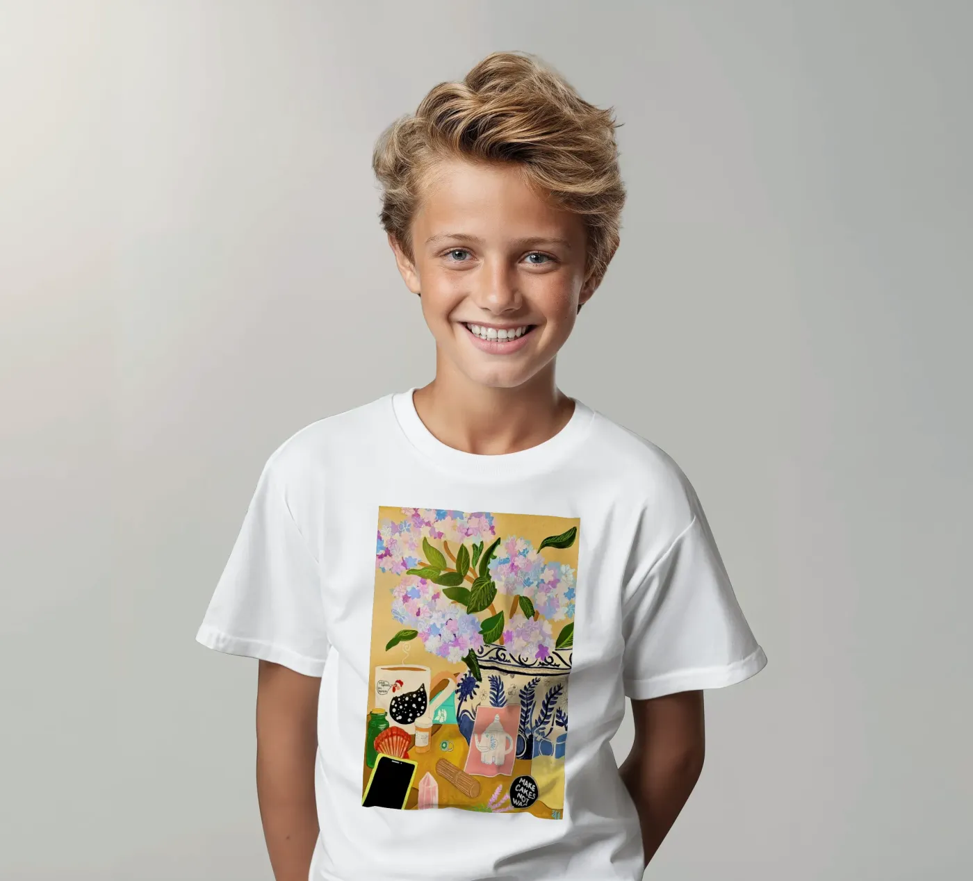 Random Stuff kids t-shirt by Paloma Kua