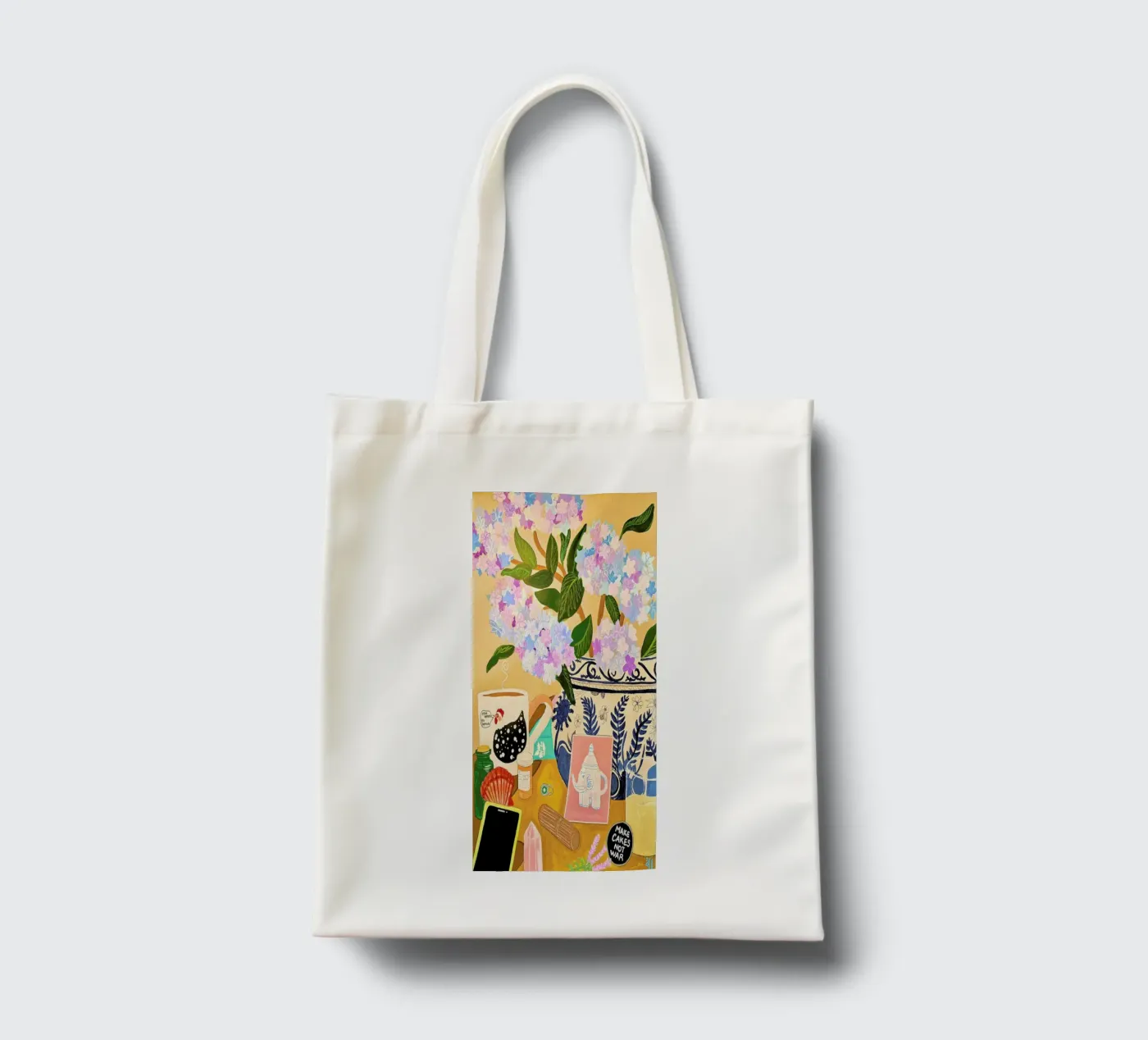 Random Stuff tote bag by Paloma Kua