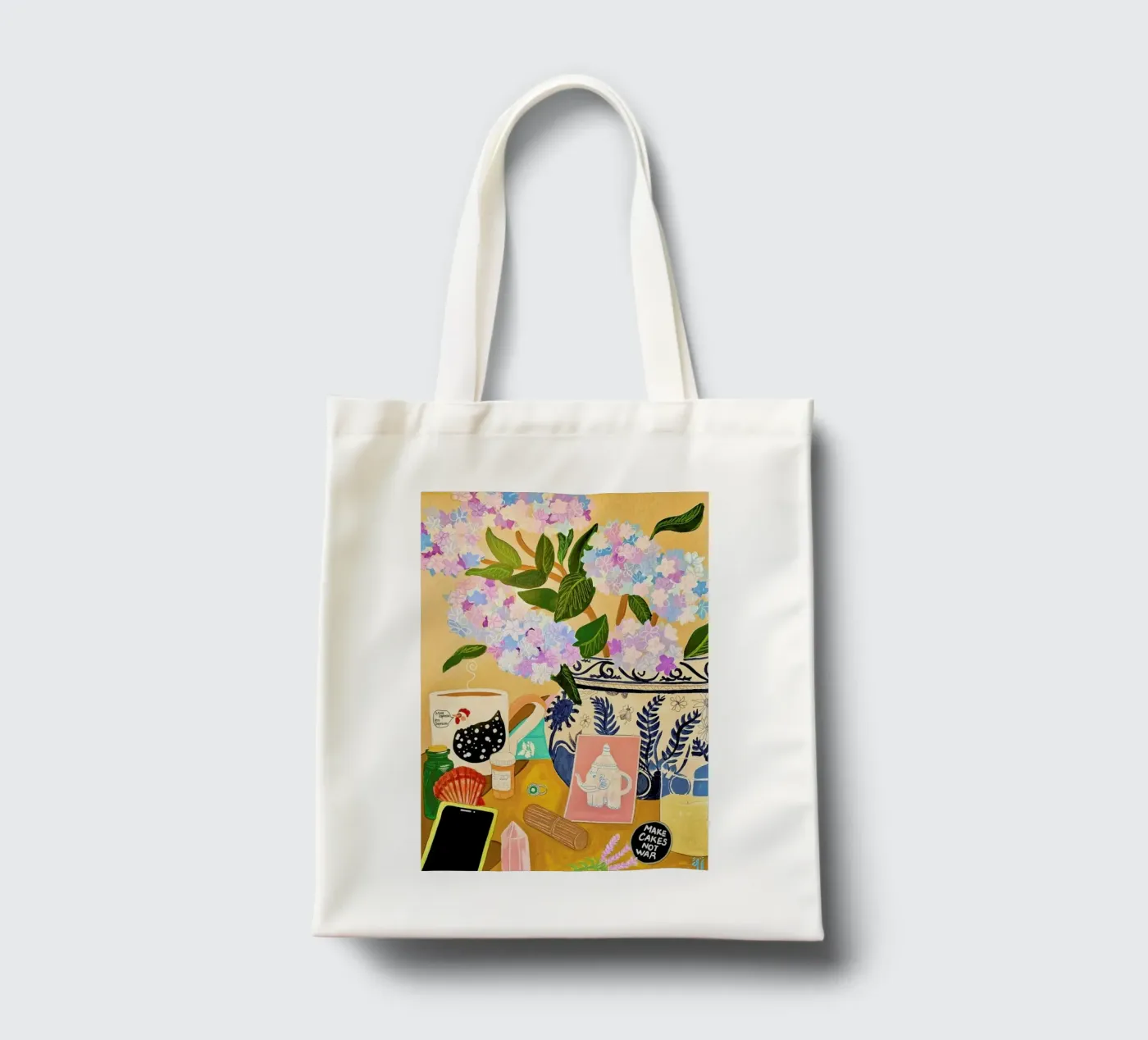 Random Stuff tote bag by Paloma Kua