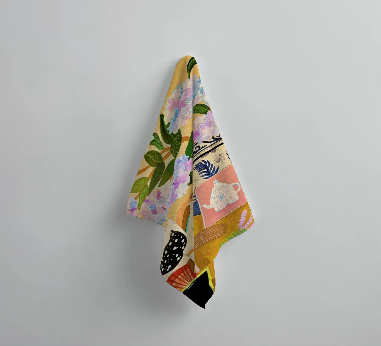 Random Stuff towel by Paloma Kua