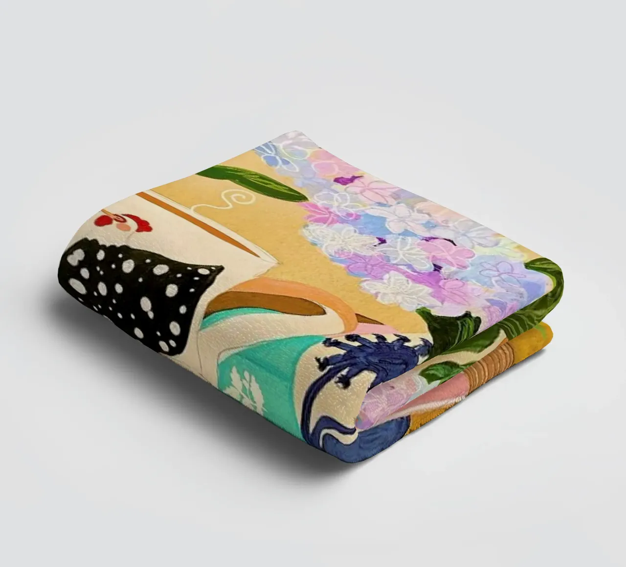 Random Stuff towel by Paloma Kua