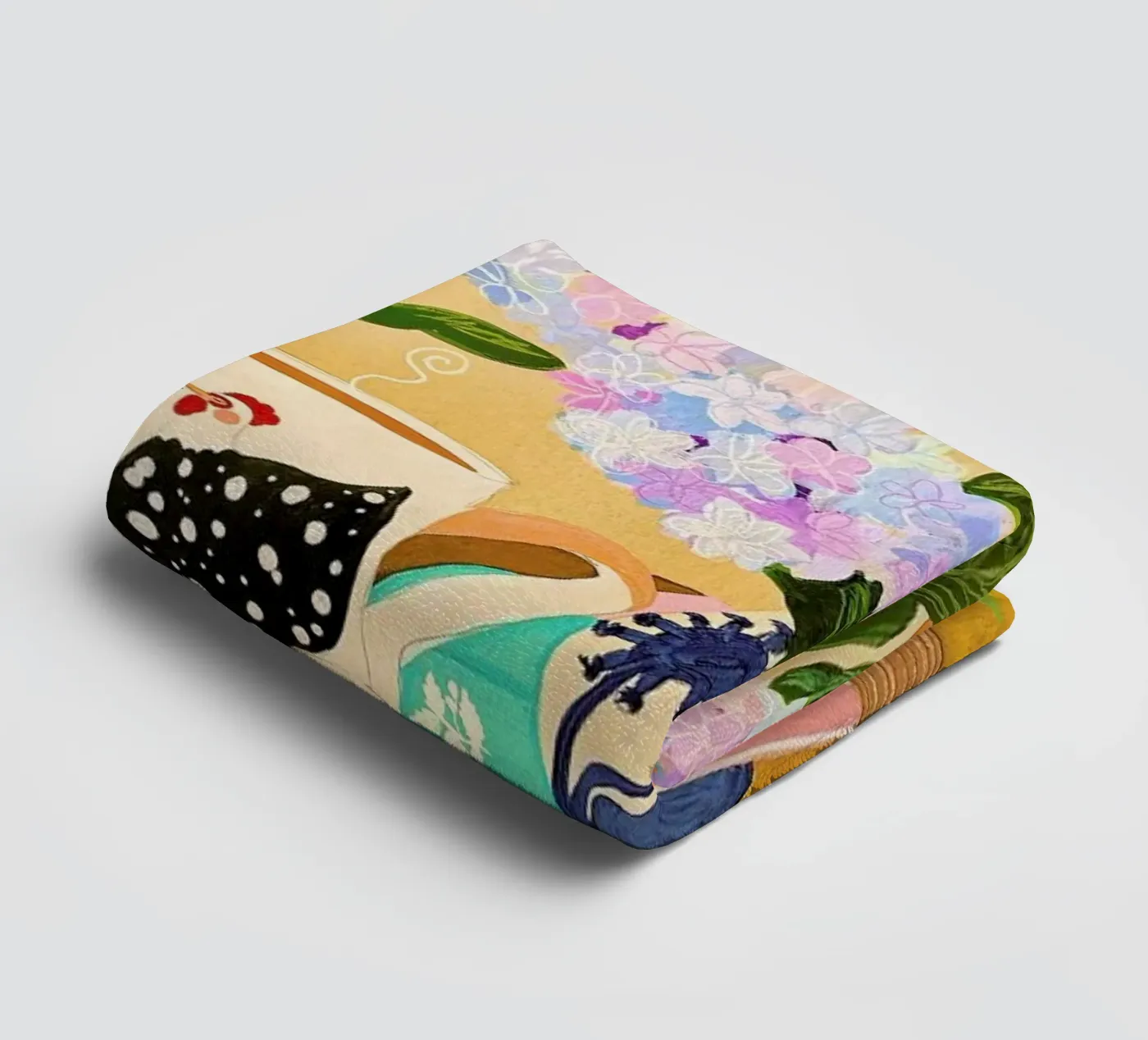 Random Stuff towel by Paloma Kua