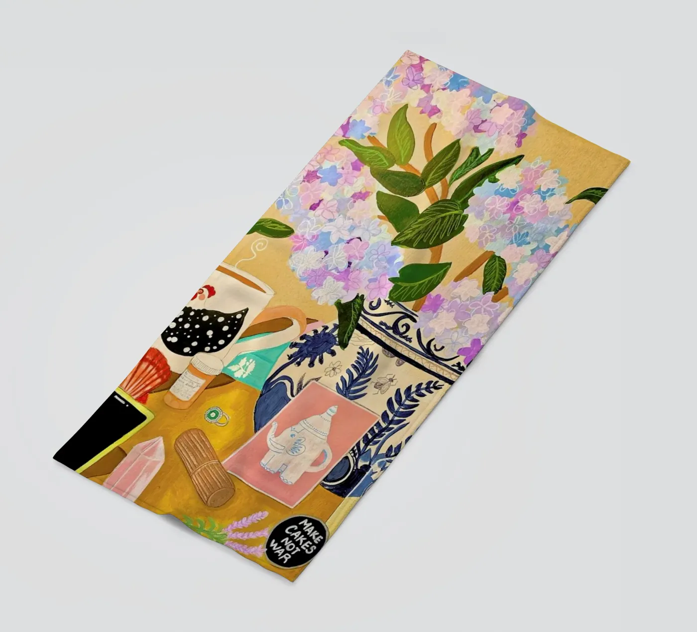 Random Stuff Strandtuch von Paloma Kua