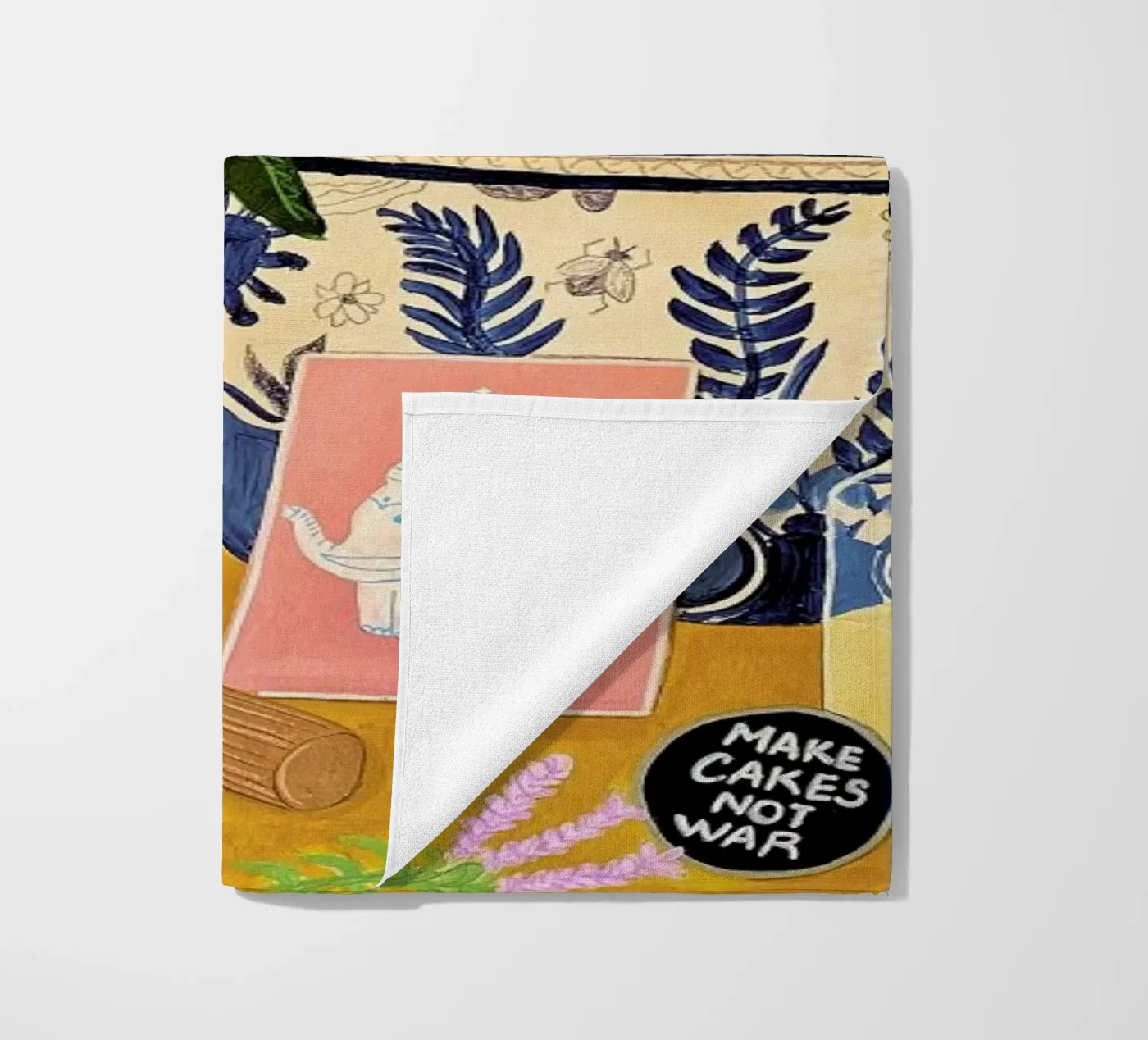 Random Stuff beach towel by Paloma Kua