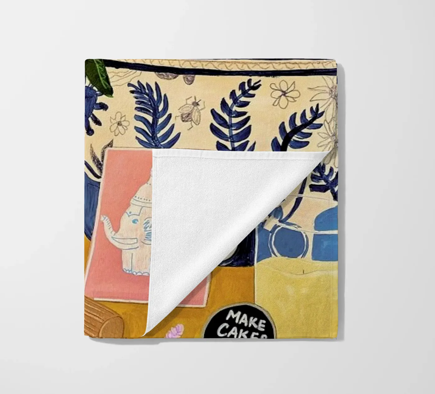 Random Stuff beach towel by Paloma Kua
