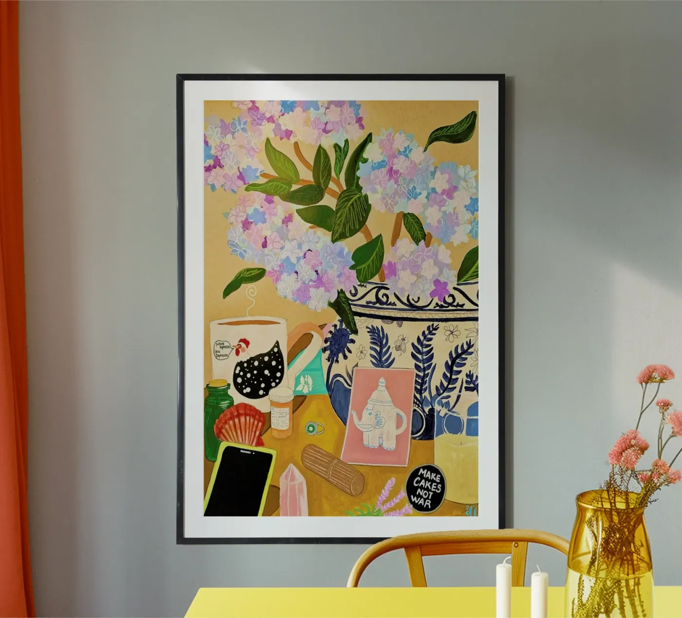 Random Stuff poster by Paloma Kua