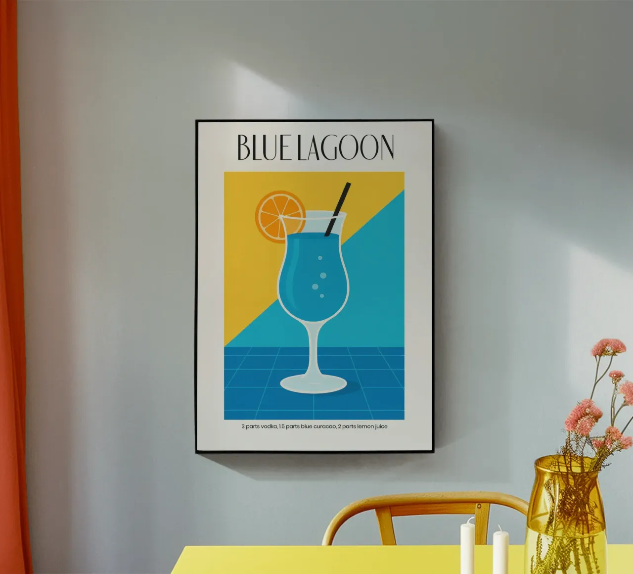 Blue Lagoon plexiglass da Attaboy Dsgn