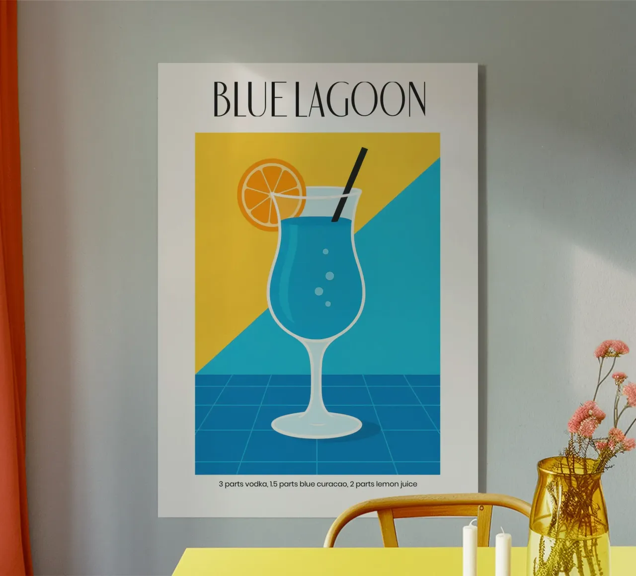 Blue Lagoon plexiglass da Attaboy Dsgn