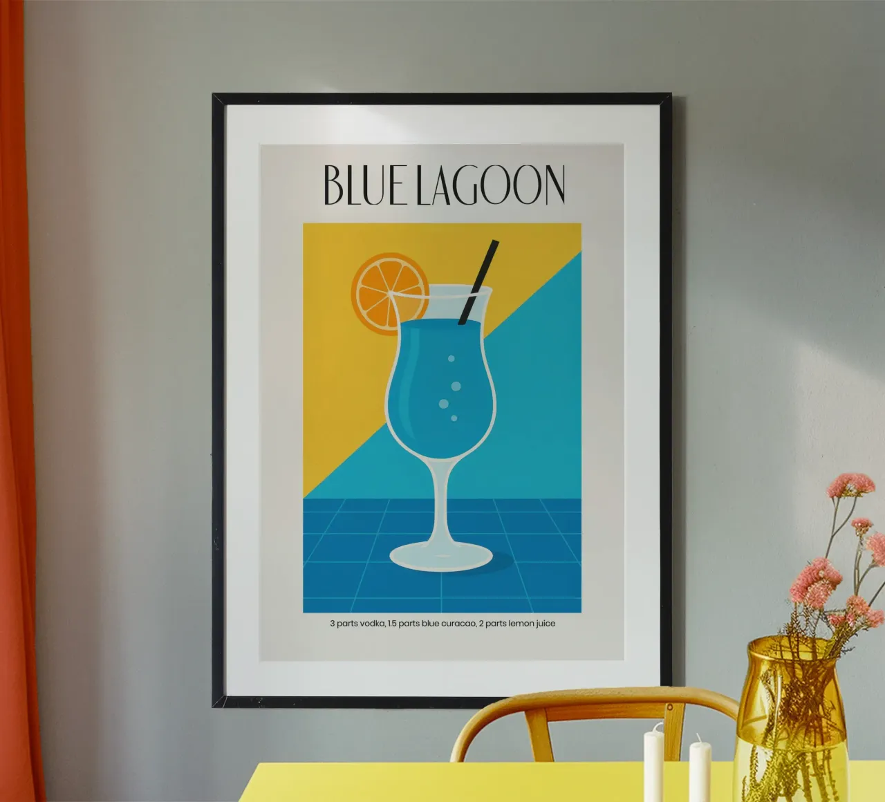 Blue Lagoon poster da Attaboy Dsgn