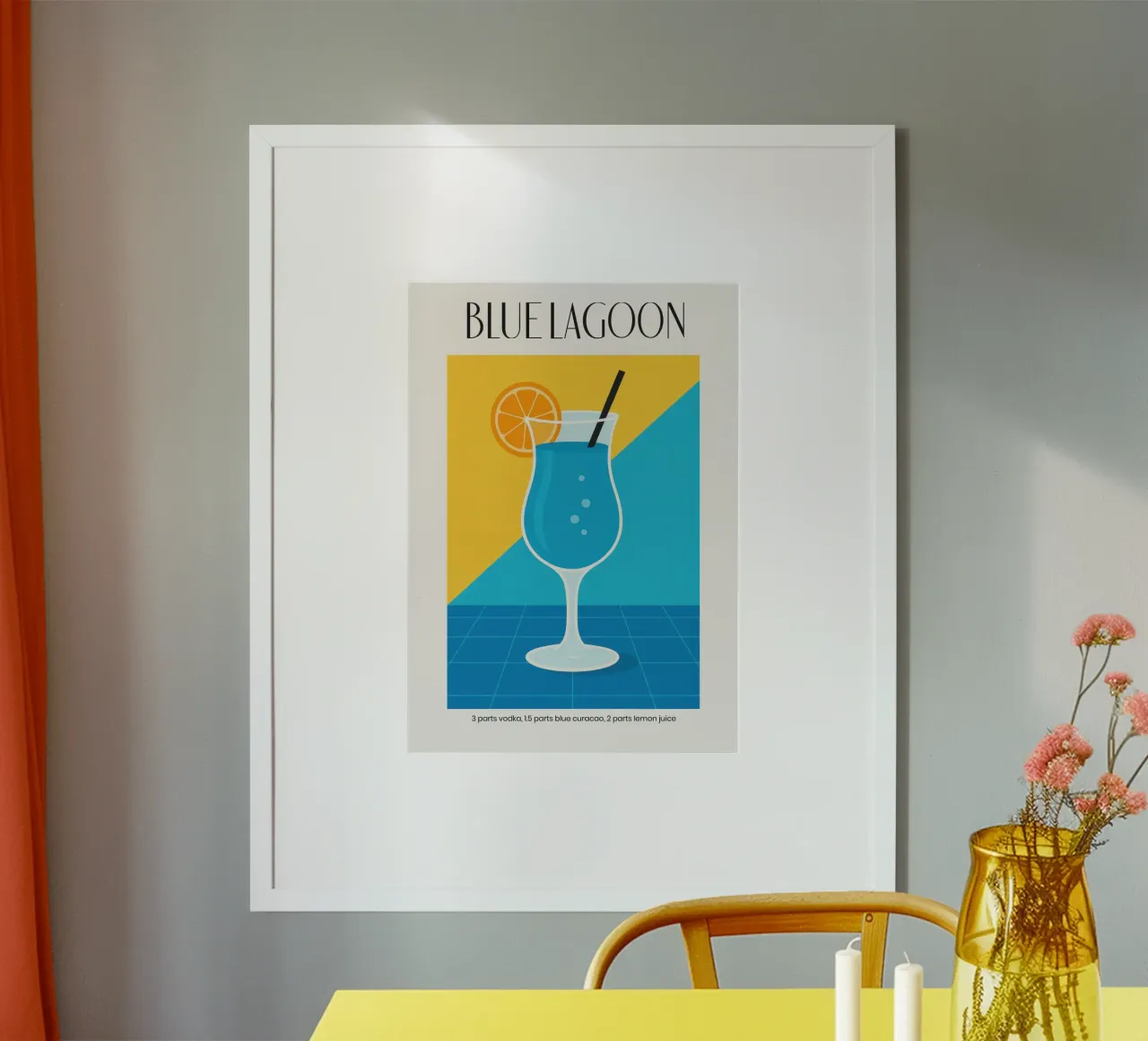 Blue Lagoon poster da Attaboy Dsgn