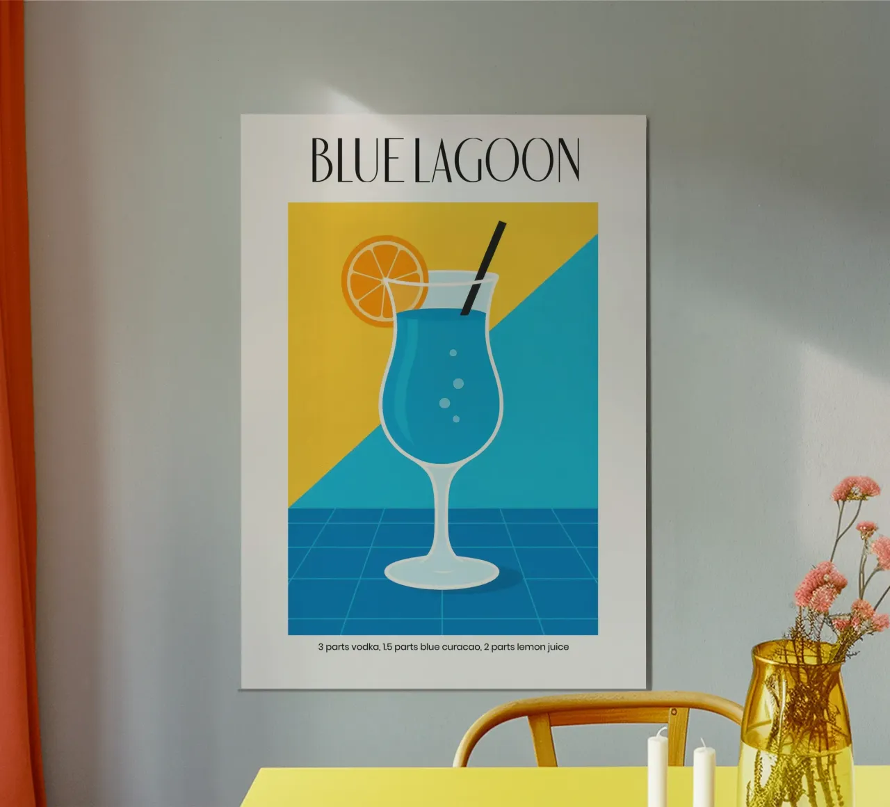 Blue Lagoon poster da Attaboy Dsgn