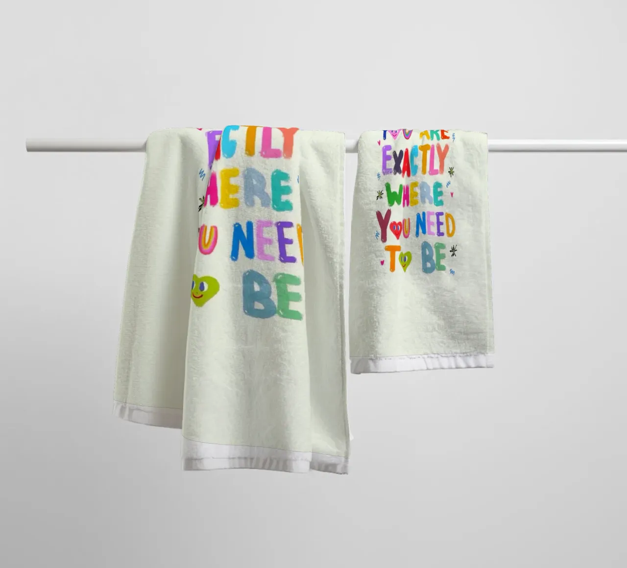 algo que apreciar toalla de baño de art quots shop