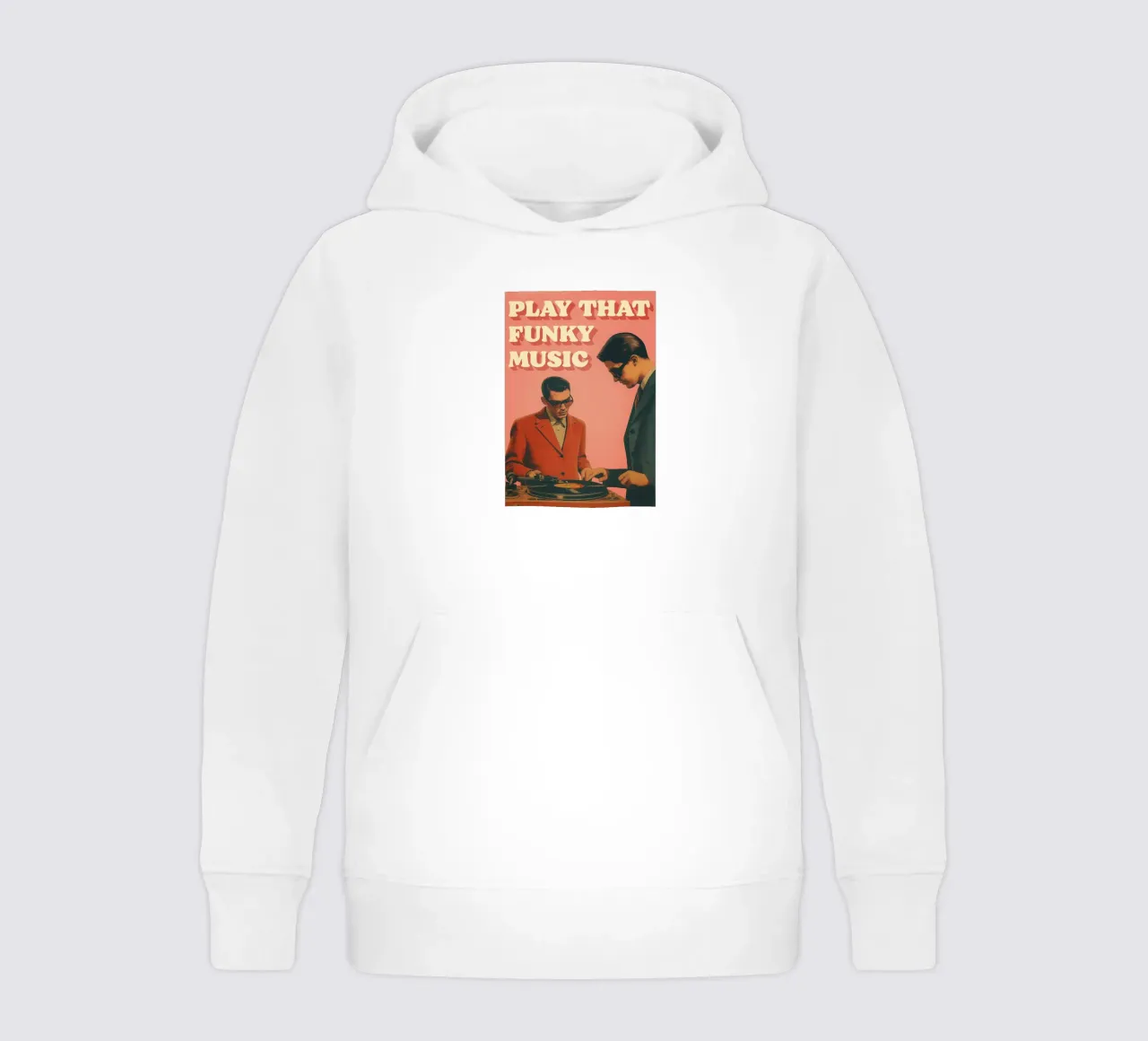 Play That Funky Music DJ kids hoodie by oneroad