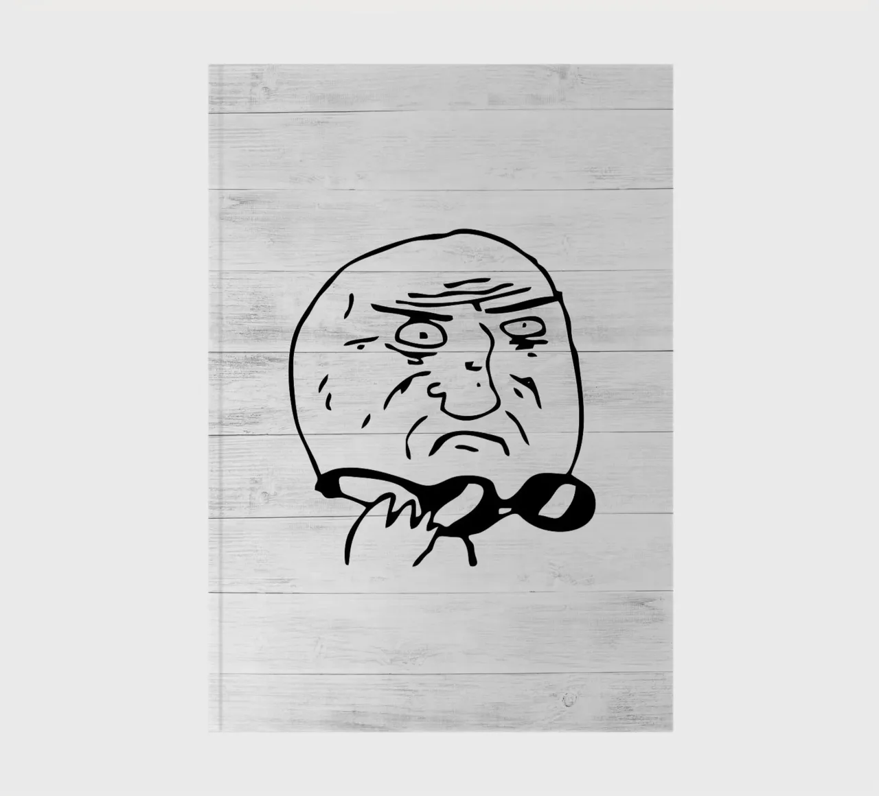 same face expression notebook by Robert W Wakefield