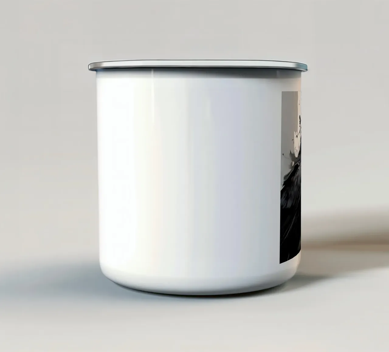 Corvo_Stile_I_1 tazza in smalto da Tierisch bunt by LK