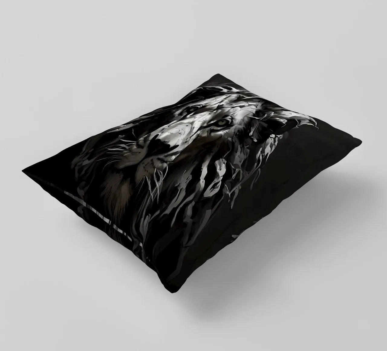 Leo_style_I_1 cuscino da Tierisch bunt by LK