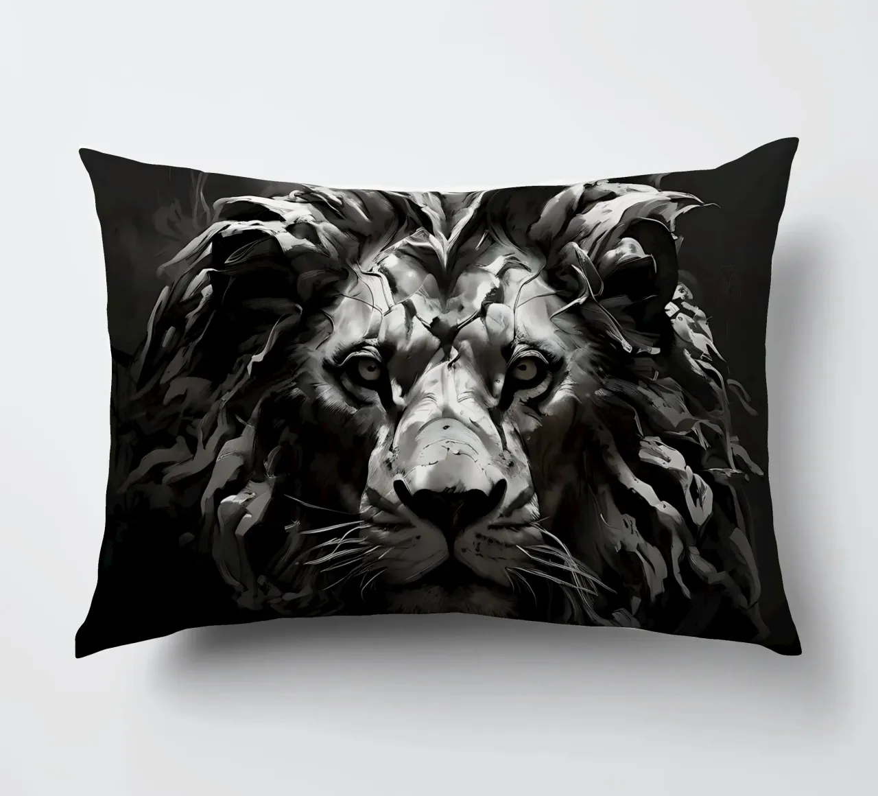 Leo_style_I_1 cuscino da Tierisch bunt by LK