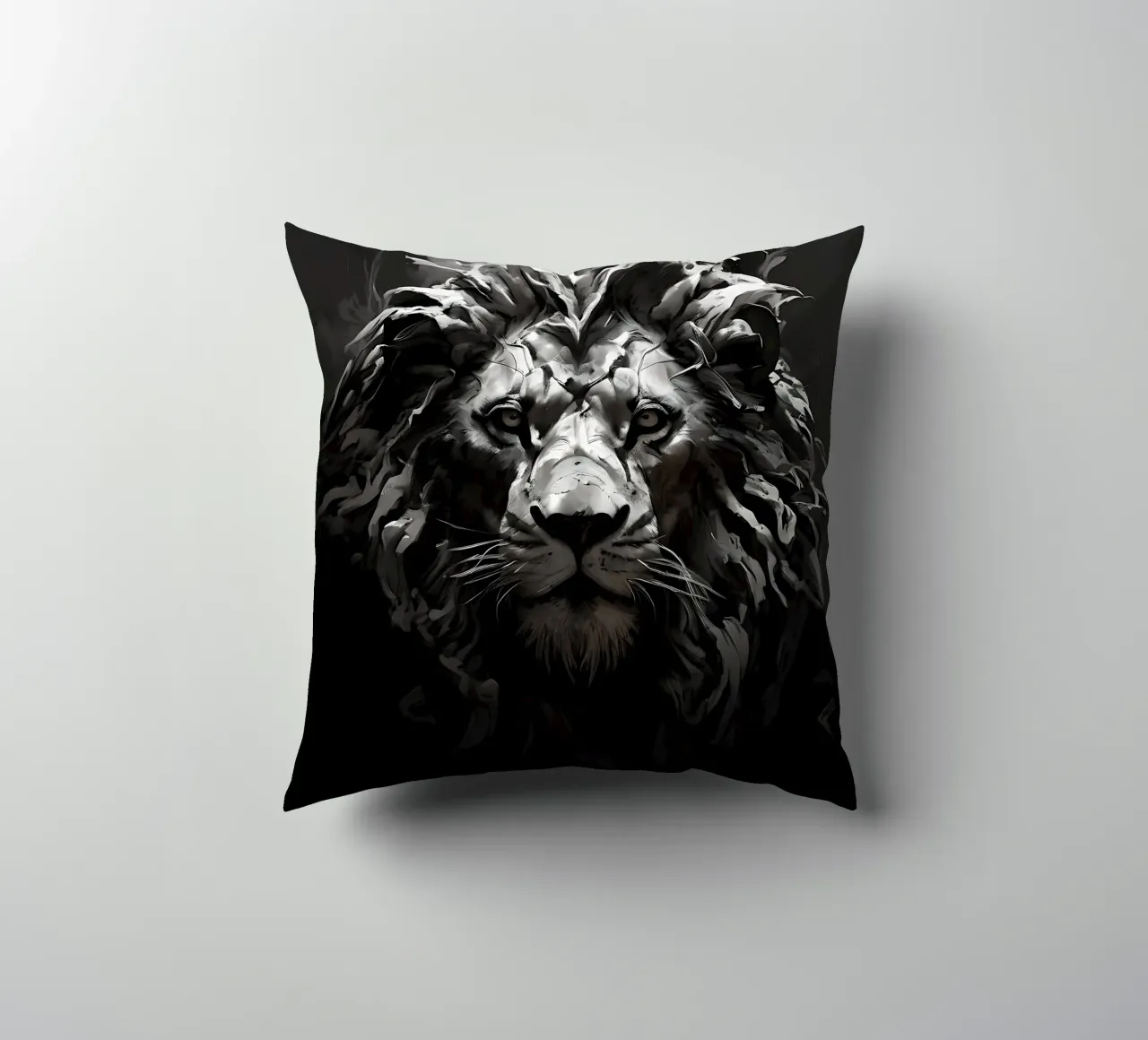 Leo_style_I_1 cuscino da Tierisch bunt by LK