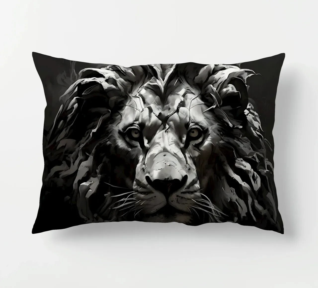 Leo_style_I_1 cuscino da Tierisch bunt by LK