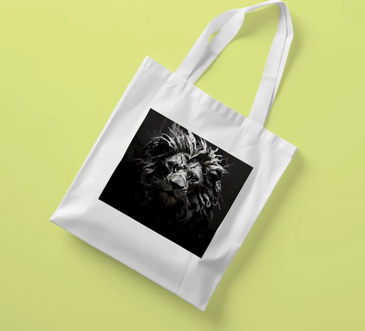 Leo_style_I_1 borsa in juta da Tierisch bunt by LK
