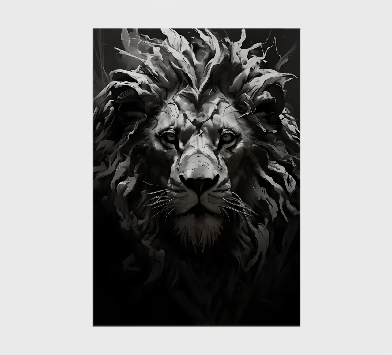 Lion_Style_I_1 notebook by Tierisch bunt by LK
