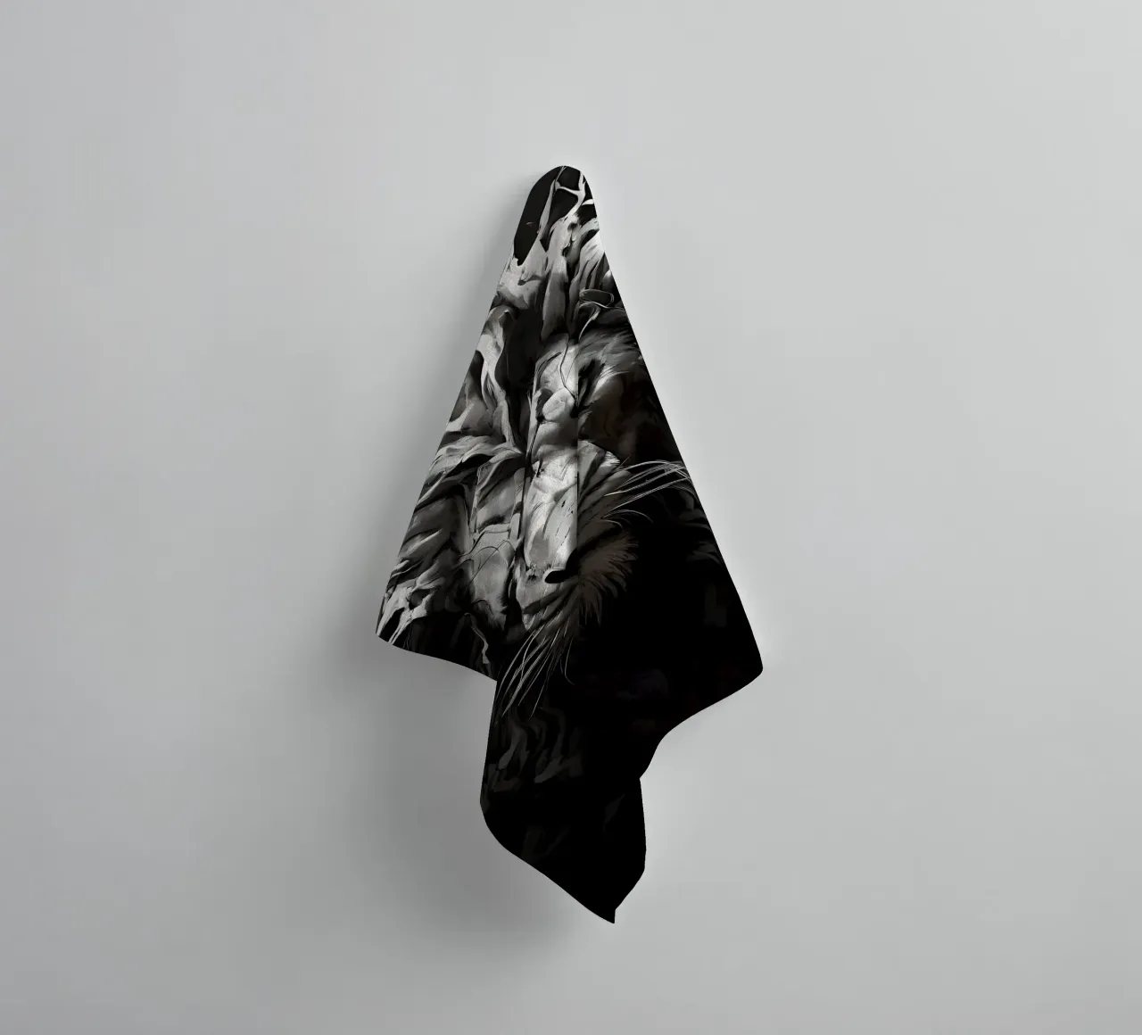 Leo_style_I_1 asciugamano da bagno da Tierisch bunt by LK