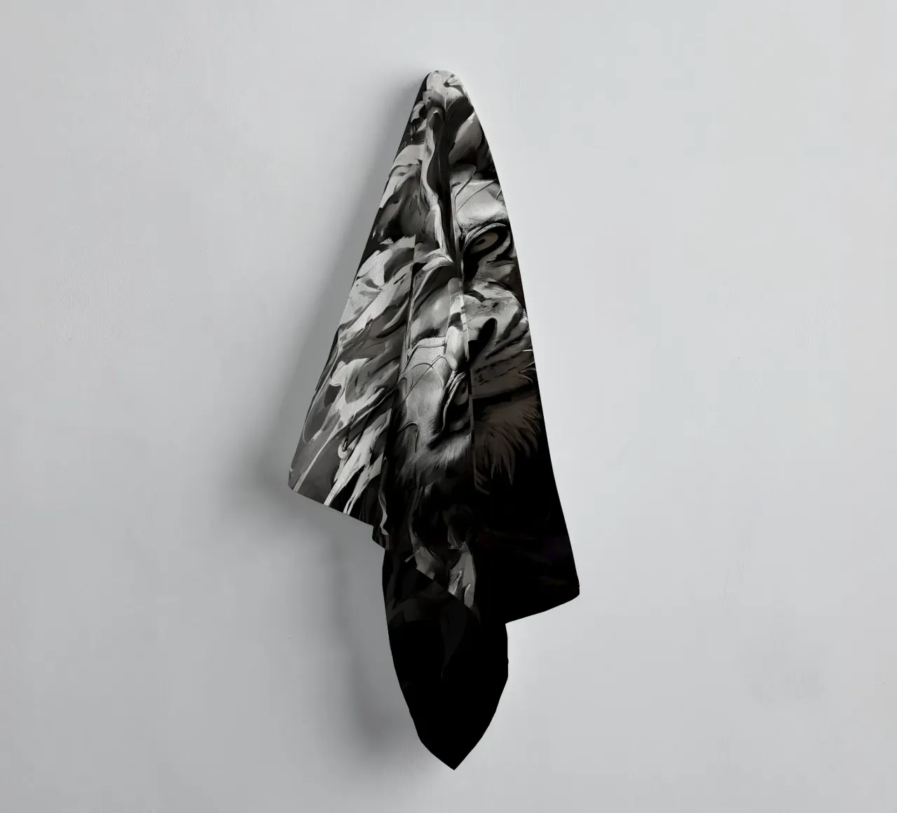 Leo_style_I_1 asciugamano da bagno da Tierisch bunt by LK