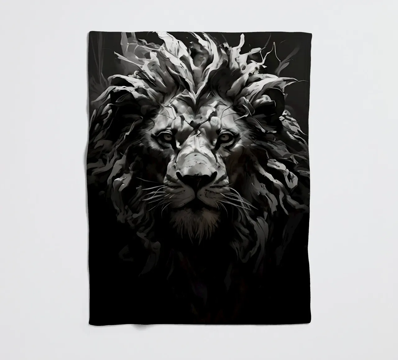 Leo_style_I_1 coperta in pile da Tierisch bunt by LK