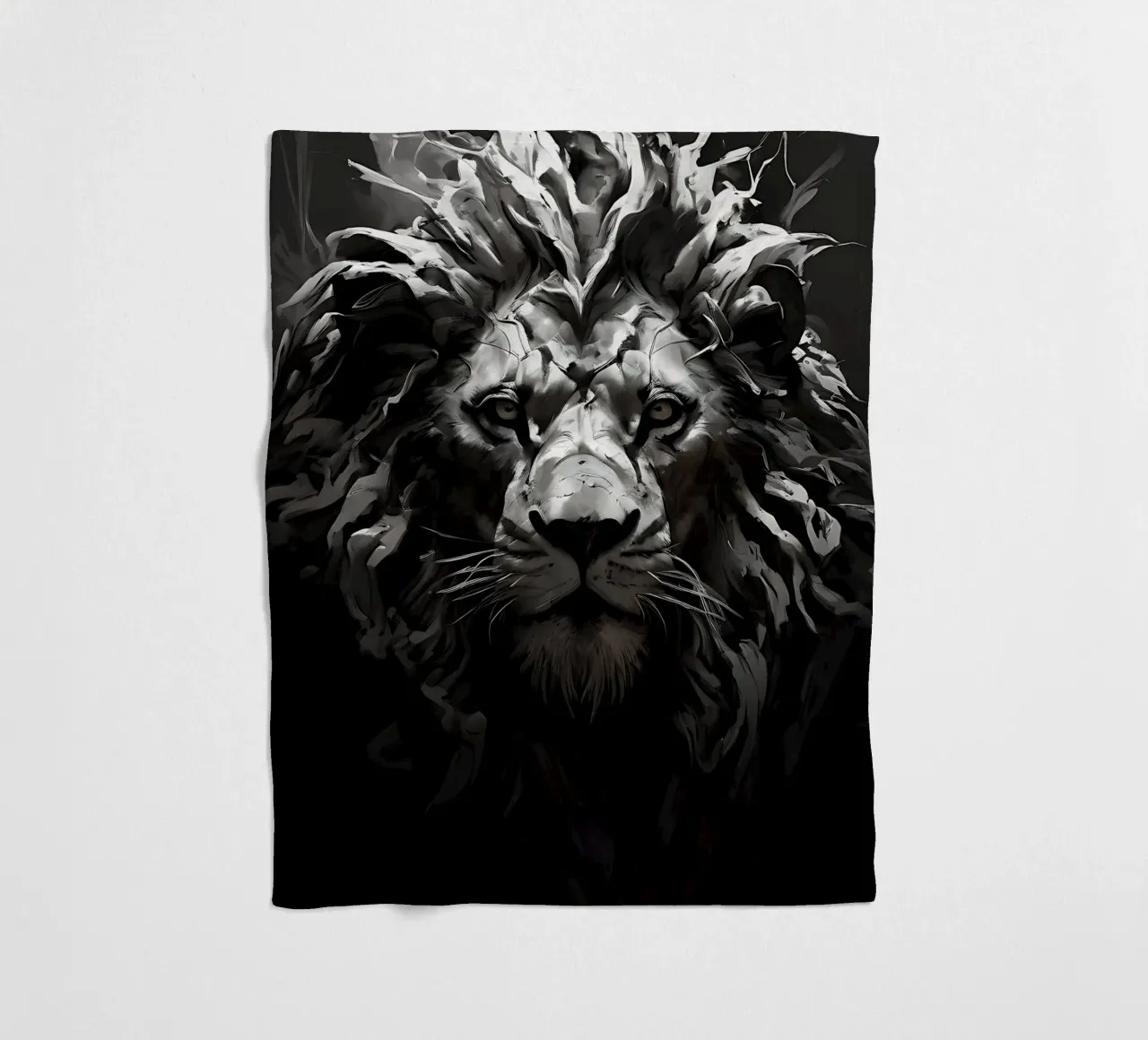 Leo_style_I_1 coperta in pile da Tierisch bunt by LK