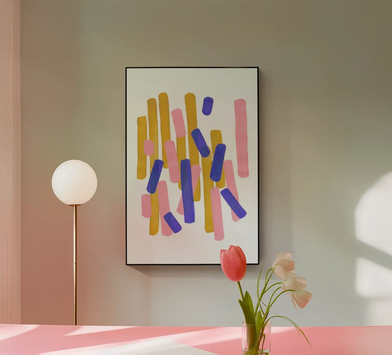 Pink Confetti plexiglass da EnShape