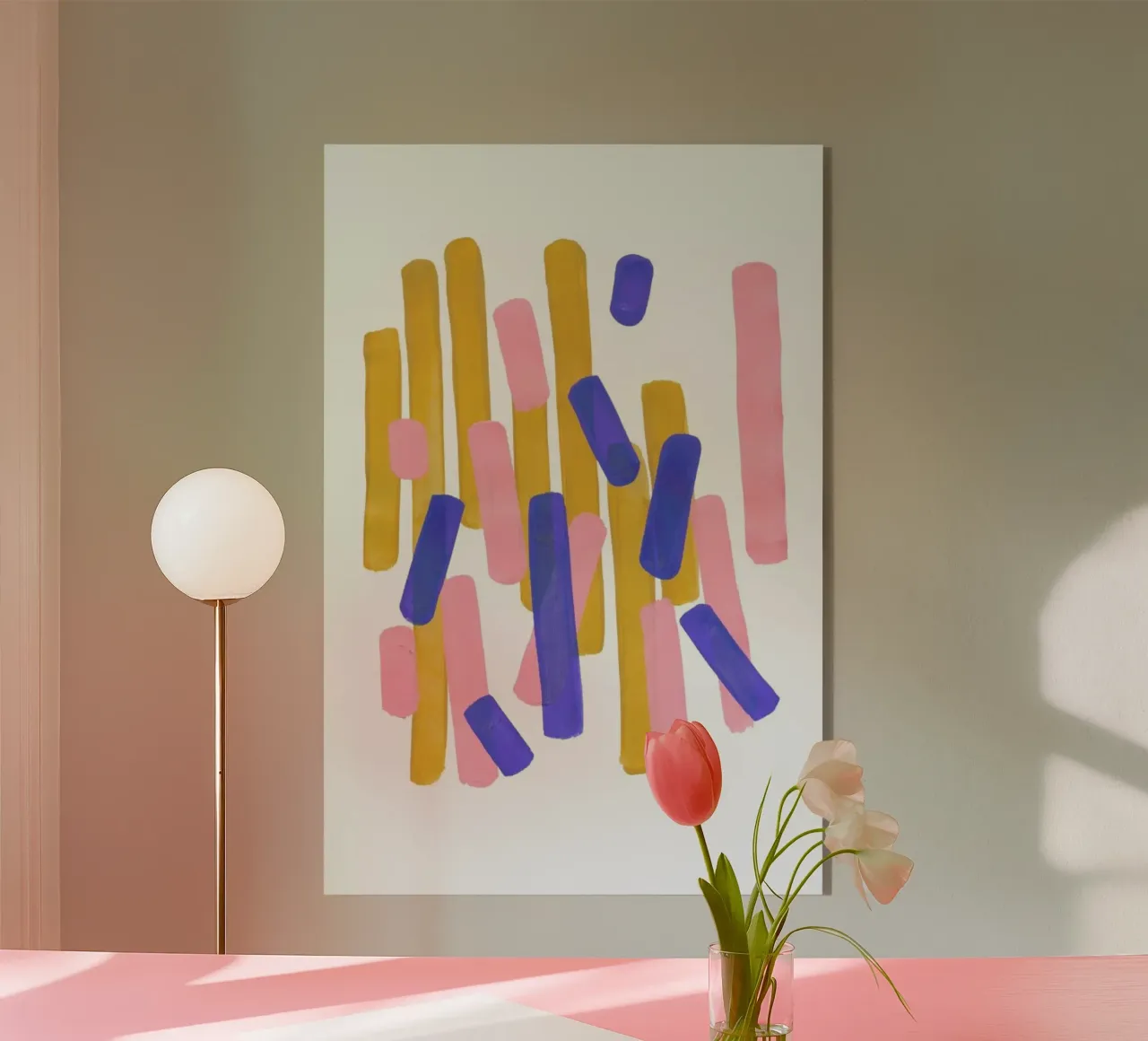 Pink Confetti plexiglass da EnShape