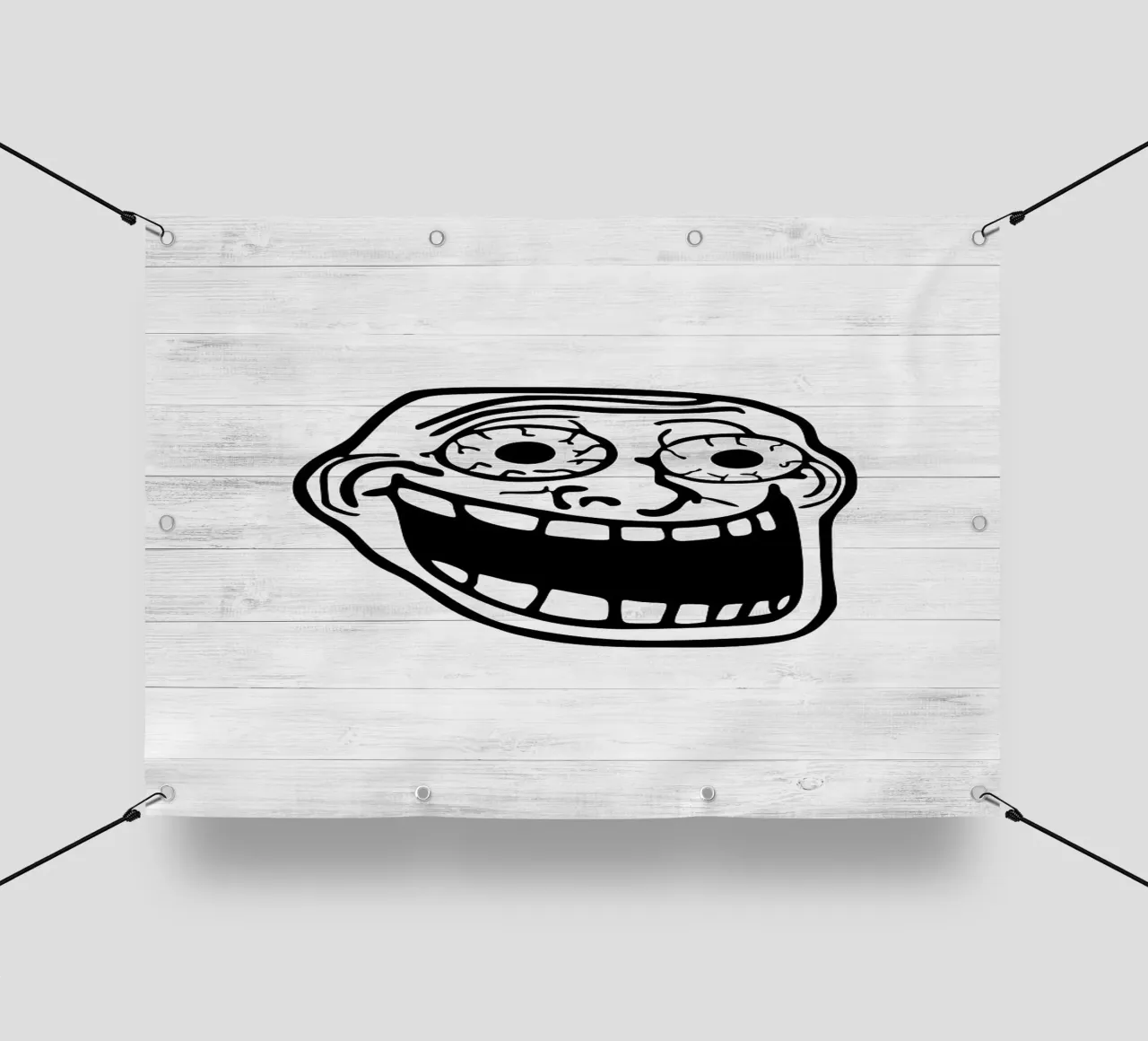 meme face smile telo in pvc da Robert W Wakefield